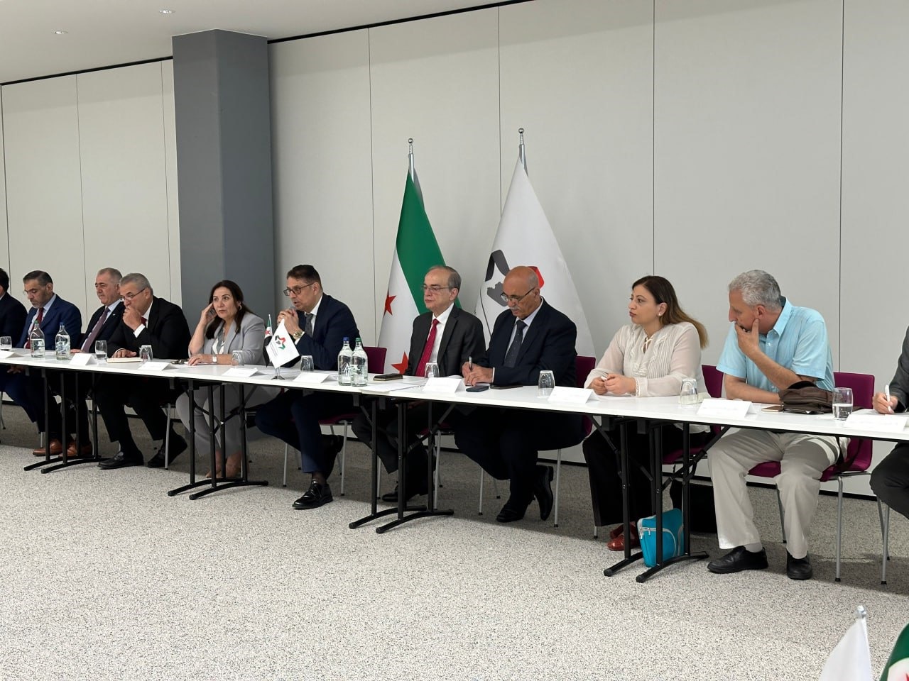 Delegation from the Syrian Negotiation Commission Visits New York